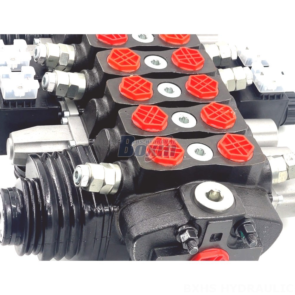 High Performance 8 Spool Directional Valve | Customizable for Hydraulic Systems detail image